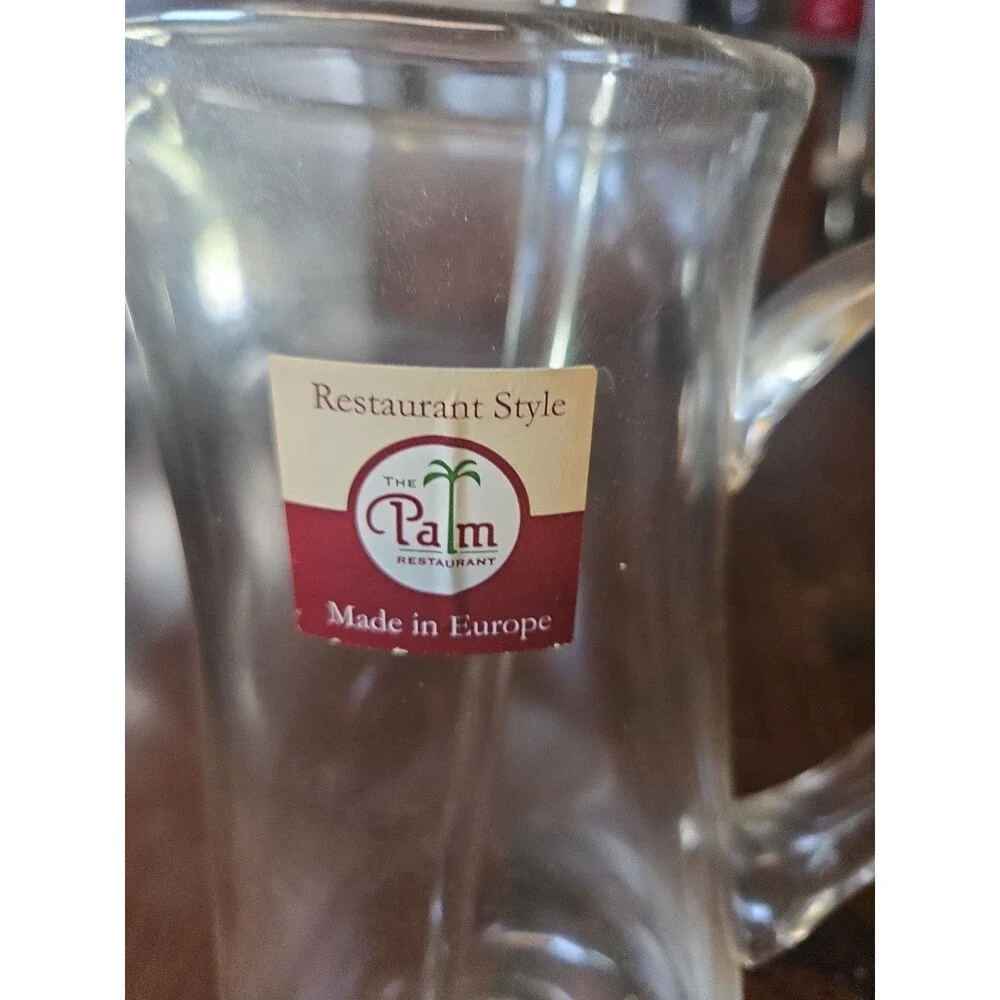 Vintige Martini Glass Pitcher